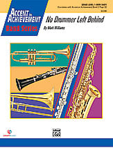 No Drummer Left Behind Concert Band sheet music cover Thumbnail